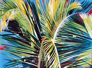 Rhythm and Light - Palm Fronds
